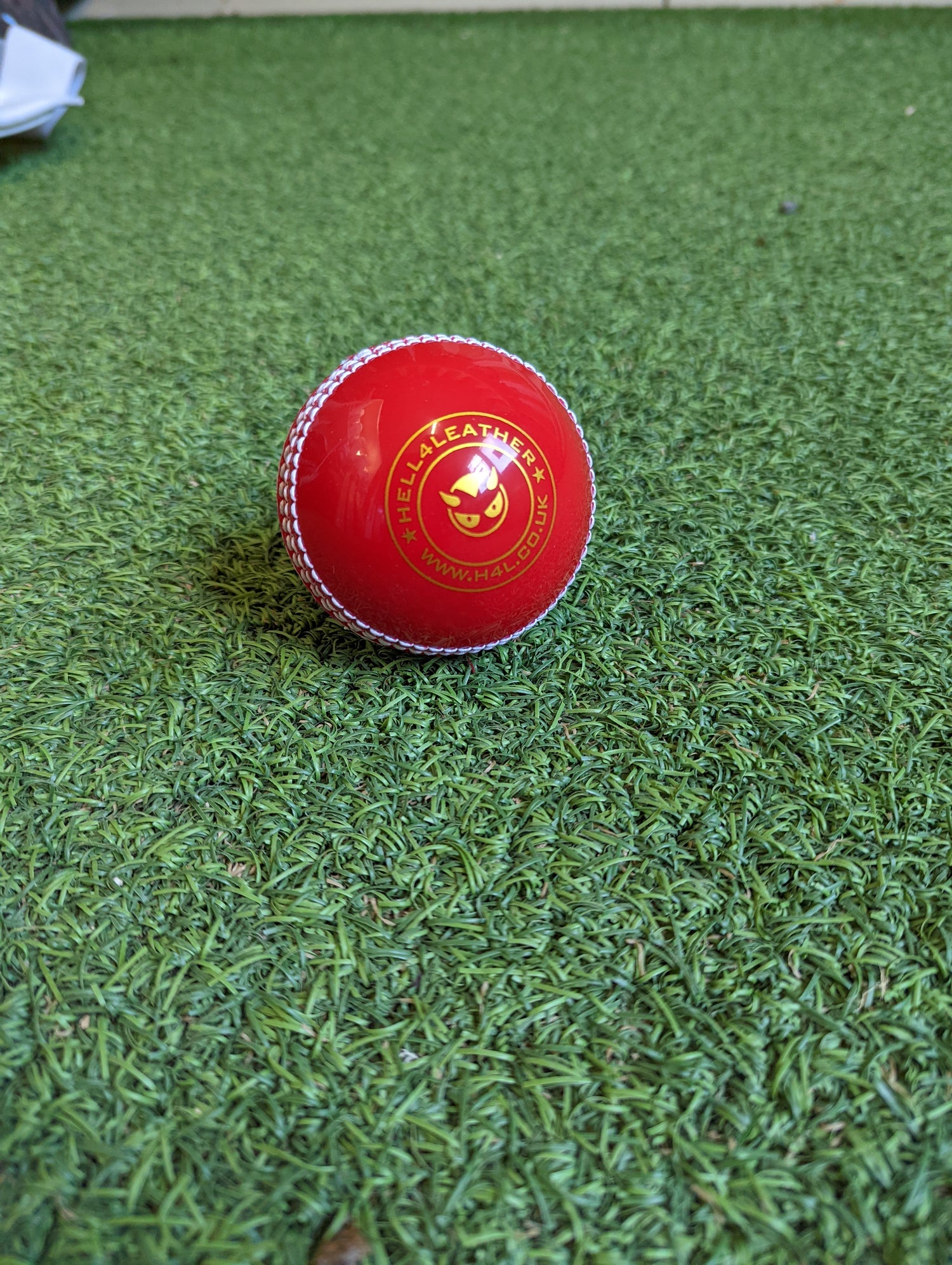 Red/white training ball