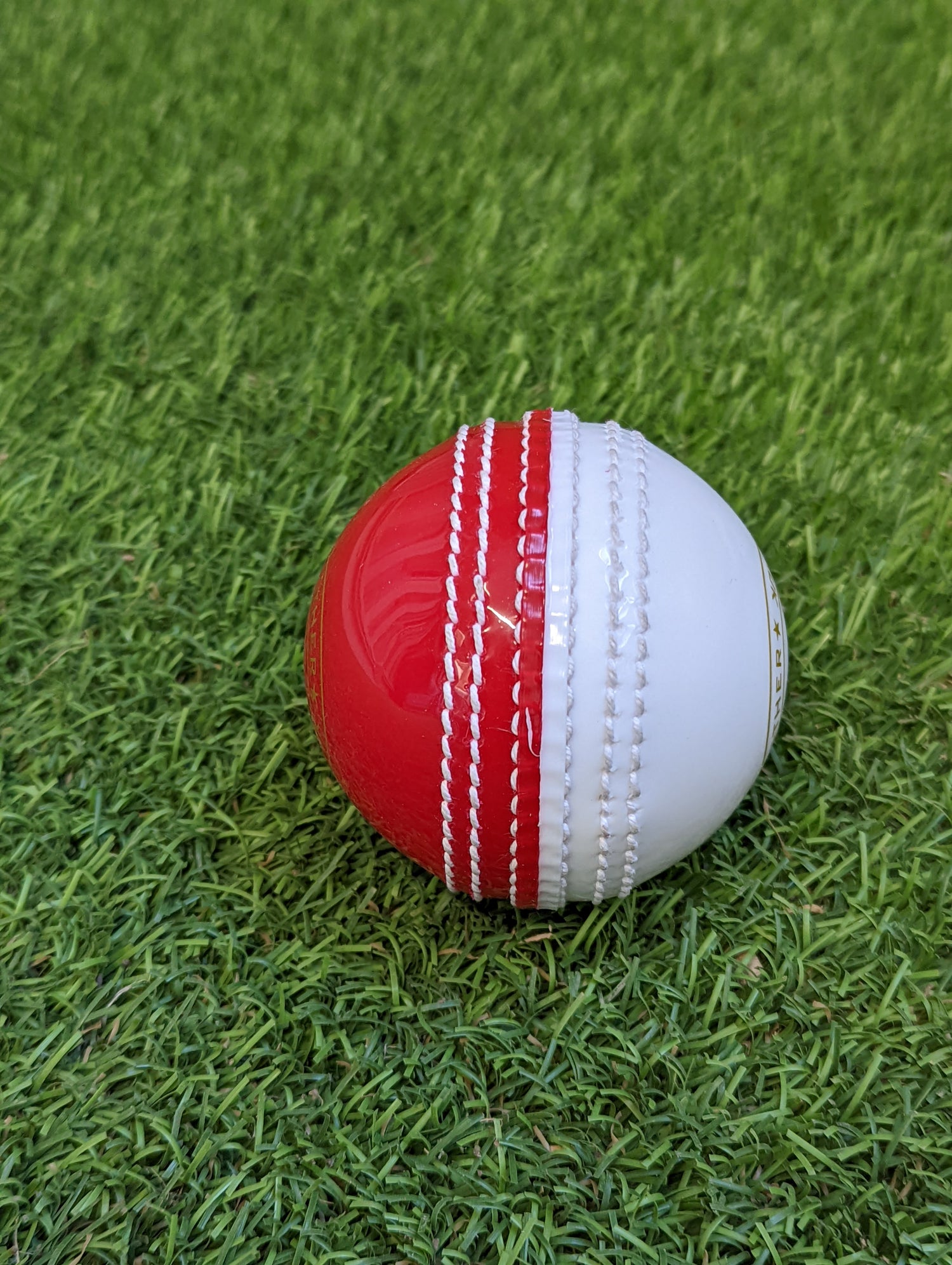 Red/white training ball