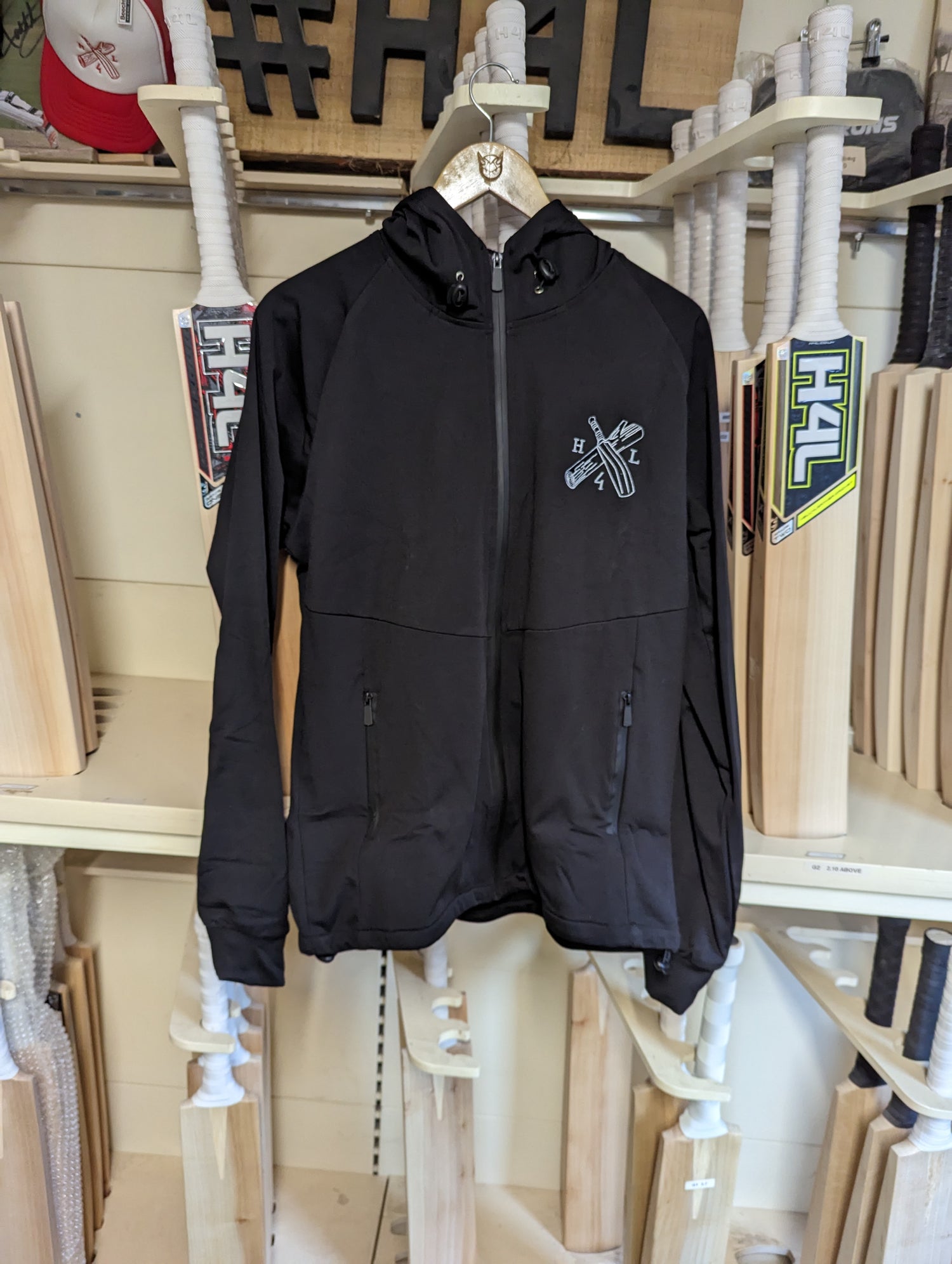 Black Training hoodie