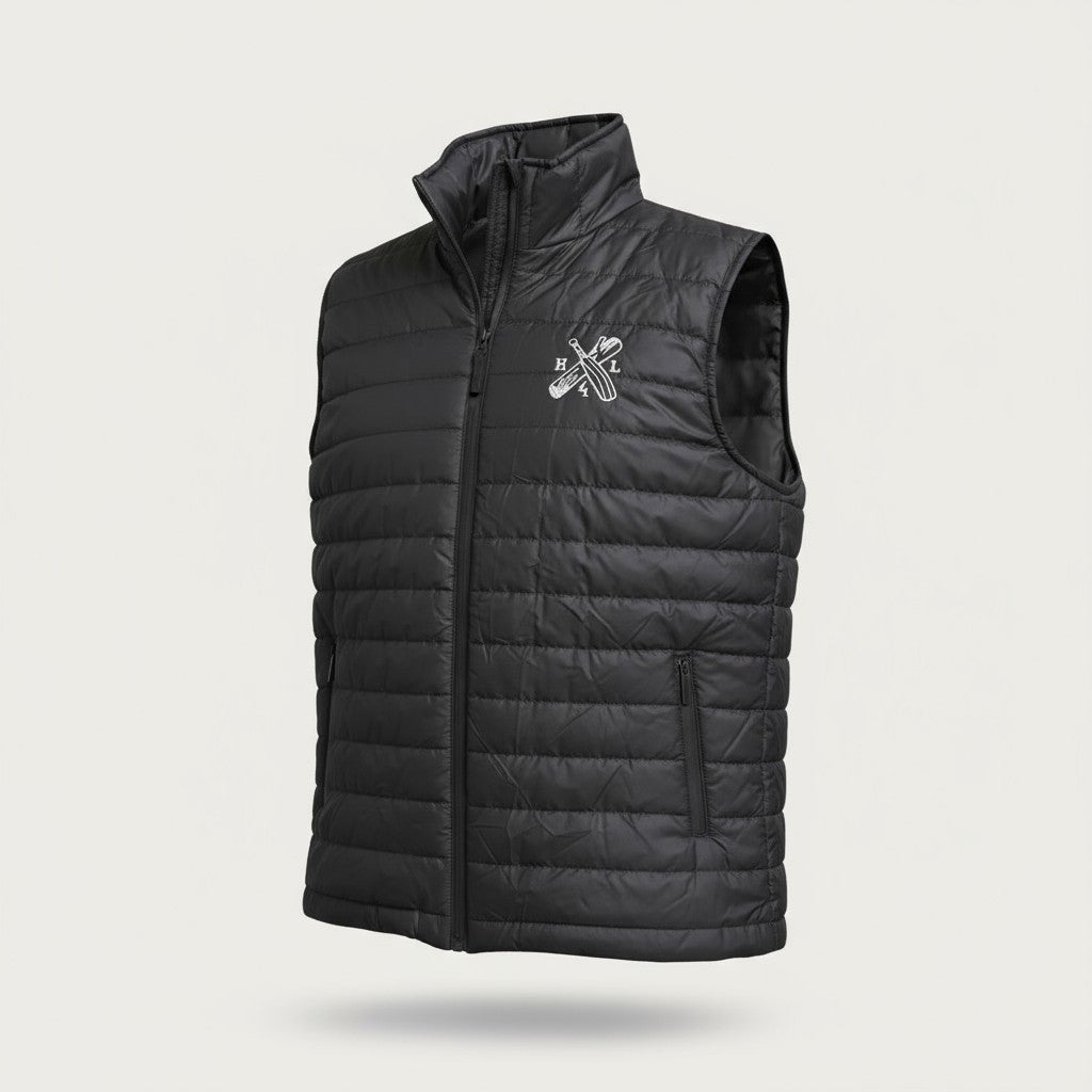 Black padded Gilet