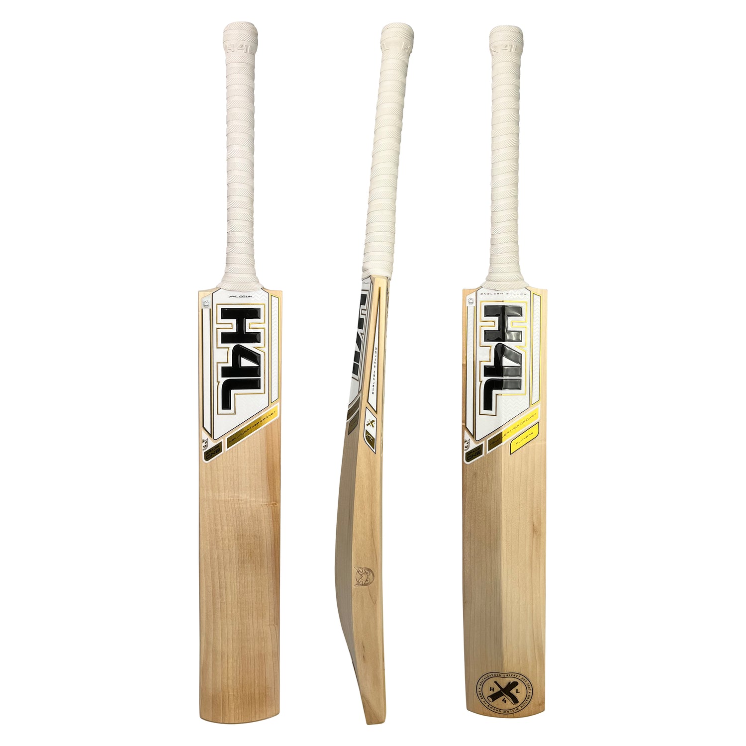 H4L TN26 WHITE/GOLD Junior Hell4Leather Cricket