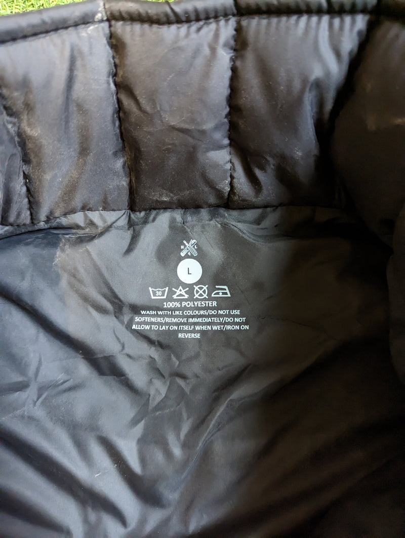 Black padded Gilet