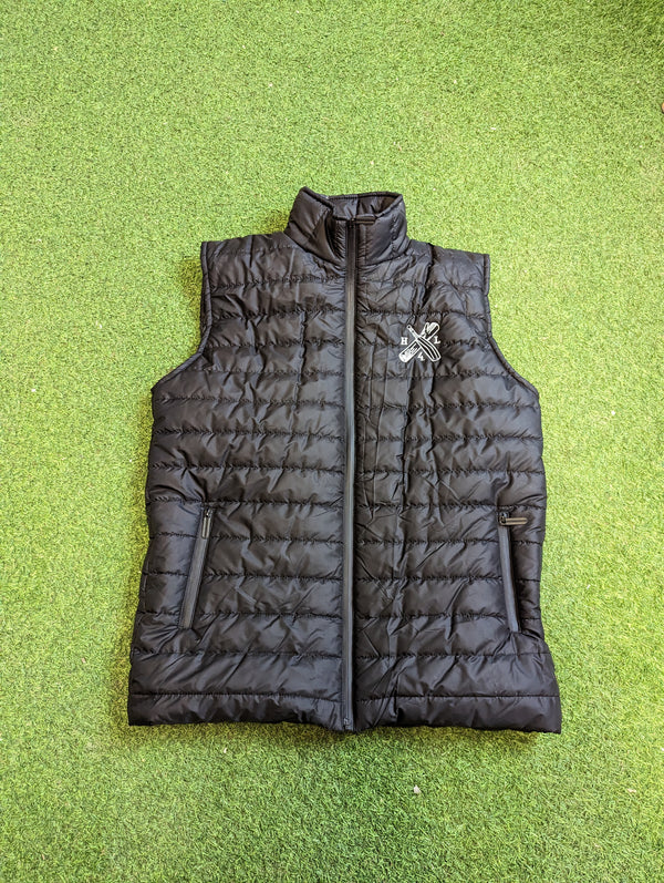 Black padded Gilet
